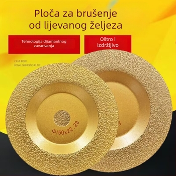 Dijamantni disk za brušenje lijevanog željeza i metala, plošni 100 mm
