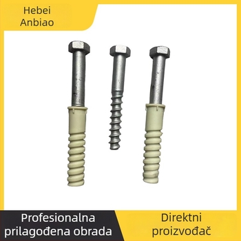 Spiralni čavao za šinu S1 – vijak za sidrenje tipa WJ-8A