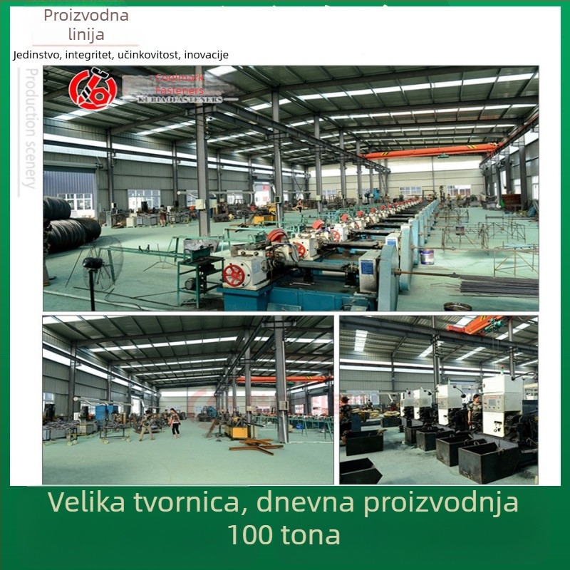 Sidra za pričvršćivanje 7- i 9-oblik (Q235B), kapica kišobrana, zavareno pločice noge, nožna kavez