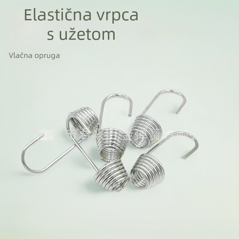 Elastični kamp kuć s napinjajućom oprugom i glavom od pletenog pojasa