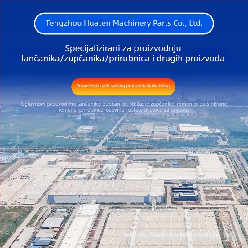 Prilagođeni konični zupčasti kotači s unutarnjim profilom i spiralnim zubima, od čelika 20CrMnTi