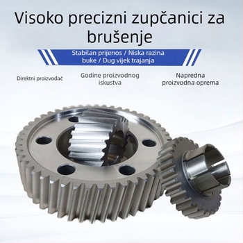 Precizno brušenje nestandardnih zupčanika od karbonskog čelika: motorni zupčanici s ravnim zupcima, zupčanici pumpe ulja i kužno-prijenosni sklop prijenosa