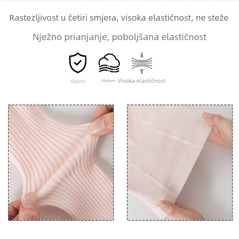 Set dječjih tajica i leginga od combovanog pamuka, jednobojni, korejski stil