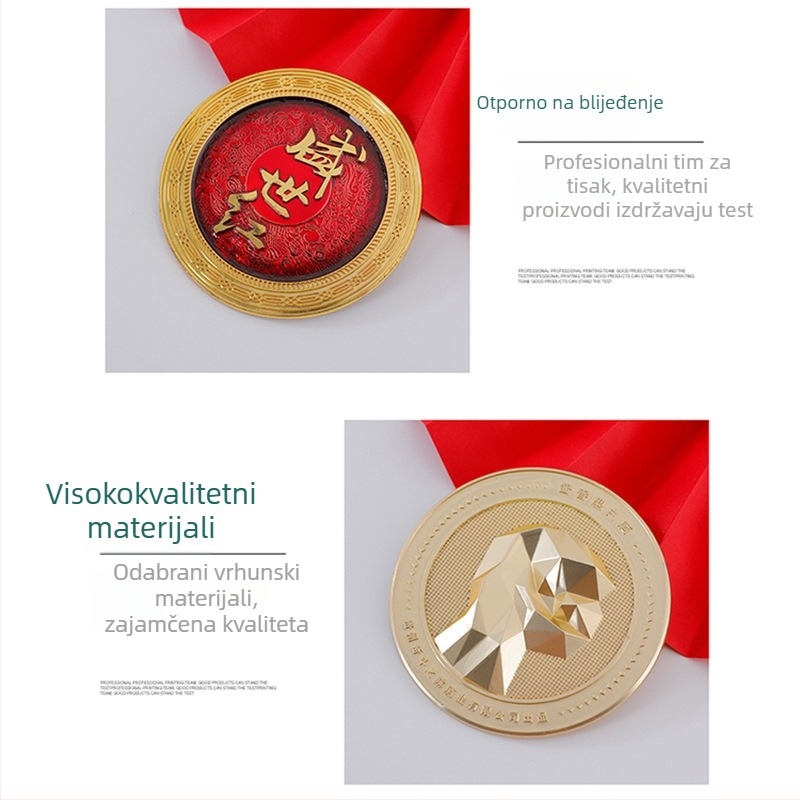 Prilagođene metalne pločice s galvanizacijom od cinkove legure: logotipi, etikete za vino, oznake za prtljagu i pločice identifikacije opreme
