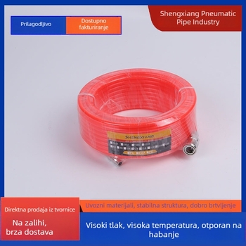 PE pneumatska ravna cijev za kompresor s brzim priključkom, visok tlak