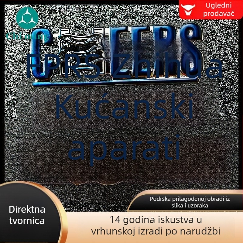3D mekani plastični natpis - PVC pločica, prilagođeni logotip, logotip od imitacije metala