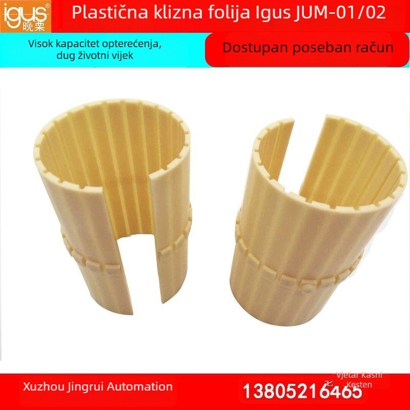 Igus JUM01 02 linearni ležaj, 10 inženjskih plastičnih kućišta, 12 kliznih kućišta, 16202530