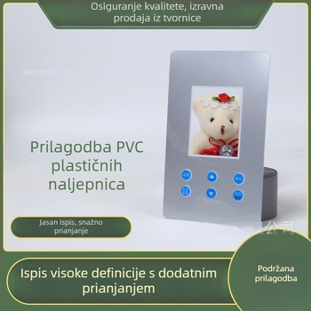 Samoljepljive PVC naljepnice za pisaće uređaje — prilagodljive pločice s nazivima panela