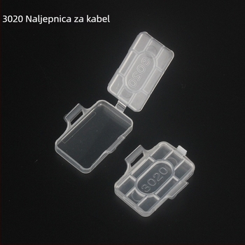 3010 Vodootporan proziran okvir za kabelske naljepnice, identifikacijska kutija LMC4010