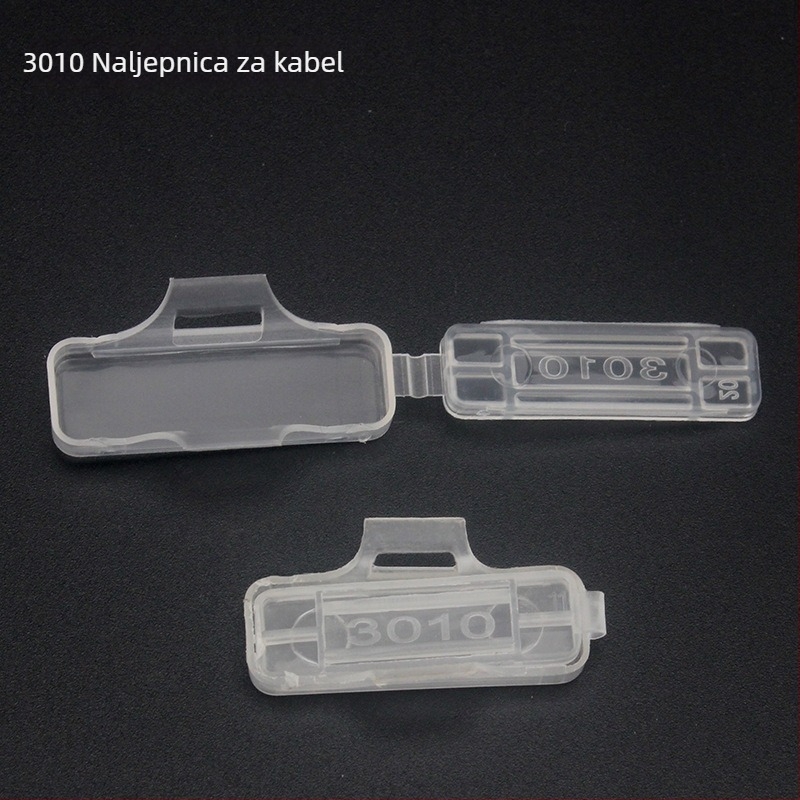3010 Vodootporan proziran okvir za kabelske naljepnice, identifikacijska kutija LMC4010