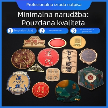 Prilagođene metalne pločice za strojeve i opremu – nehrđajući čelik i aluminij, pločice za namještaj neobičnih oblika, UV ispis
