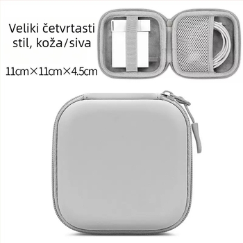 EVA torbica za pohranu 3C digitalnih komponenti, prijenosna zaštitna torbica za vanjski tvrdi disk, punjač i Bluetooth slušalicu