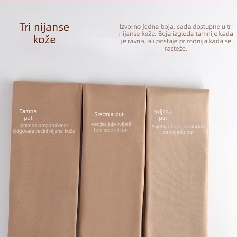 Xiaoyahezi 720-iglični gumb stil čarape za žene, s fleece podstavkom, dvostruko prozirne tajice za jesen-zimu