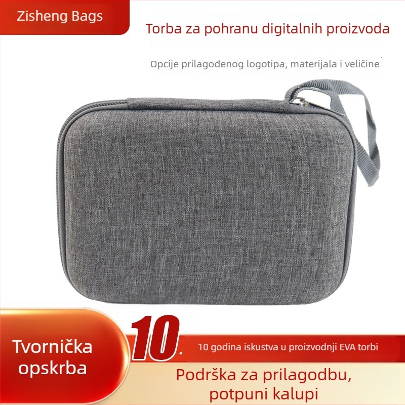 Eva tvrdo kućište za pohranu, višenamjenska kutija za tvrde diskove, kabeli i slušalice, s prilagođenim logotipom