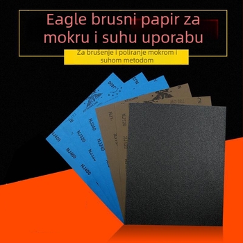 Eagle Axe vlažni i suhi brusni papir za drvo i izradu rukotvorina
