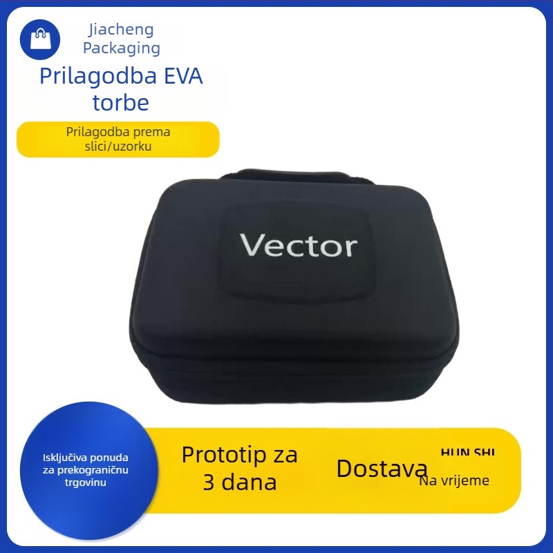 Prilagođena EVA torbica za pohranu: kabel za podatke, tvrdi disk, slušalice, miš, USB i power bank