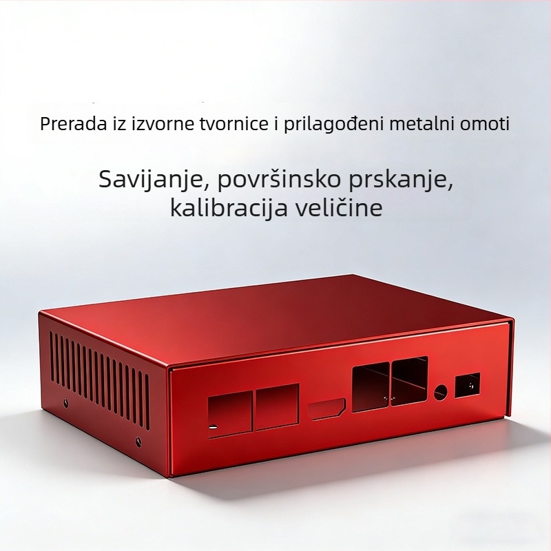 Mini industrijsko kućište računala od lima s integriranim procesom savijanja, za rad na otvorenom, otpornost na vibracije i visoka zaštita