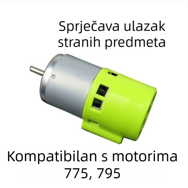 Zaštitni poklop za DC motore 775/795/799 – stražnji poklop i zaštita od prašine za kosilicu