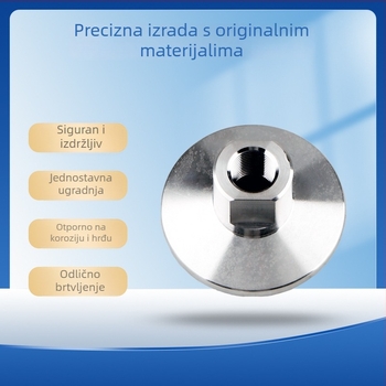 KF vakuumski spoj s unutarnjim navojem, 304 nehrđajući čelik, brzo spajanje 16, stezaljka 25, 40 čahura, prirubnica cijevi 50, pribor, instrument