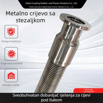 Tenkina nehrđajućeg čelika, tip čeljusti, sanitarnu stezaljku i industrijsko brzo spajanje