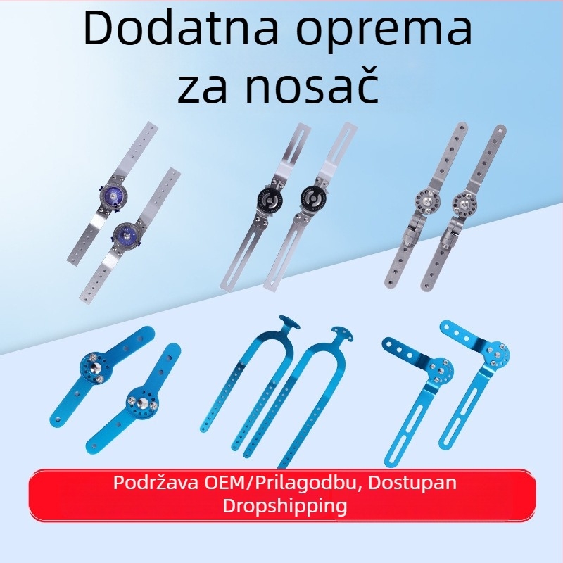 Aluminijski spojni štap od legure za koljeno, lakat, kuk i gležanj – prilagodljiv