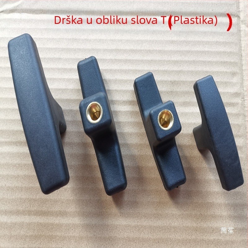 T-oblika ručka od Bakelite plastike, trokuta ručka strelica, ručni kotač