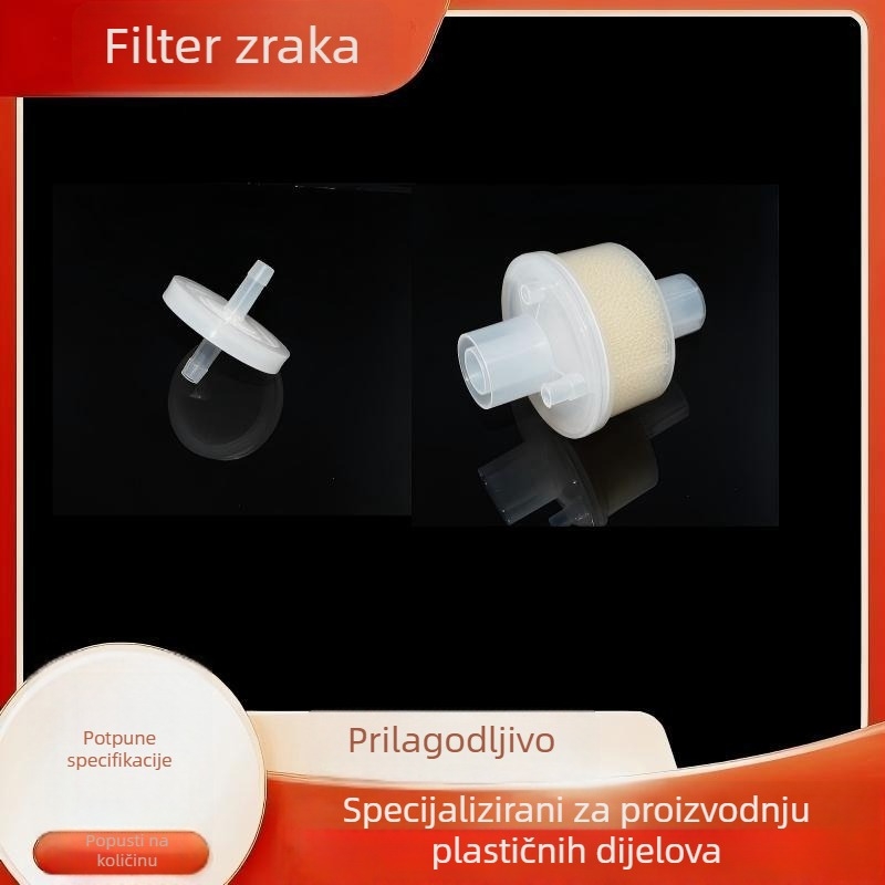 Filtr za kisik s izravnom prodajom iz tvornice, niska otpuštanja i niska apsorpcija, filtr za bakterije i viruse za umjetni nos, mekani gel