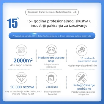 Prilagođena industrijska sna prozirna nano dvostrano ljepljiva traka za montažu na zid u kupaonici, protivklizna, bez ostataka, pojedinačno pakirana za djecu