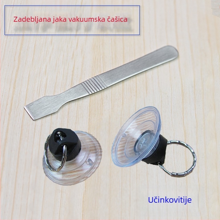 Vakuumska usisna čašica za zidni držač – bez bušenja, snažan kuk za aluminijske stropne ploče i staklene zaslone, za mobitele i tablete