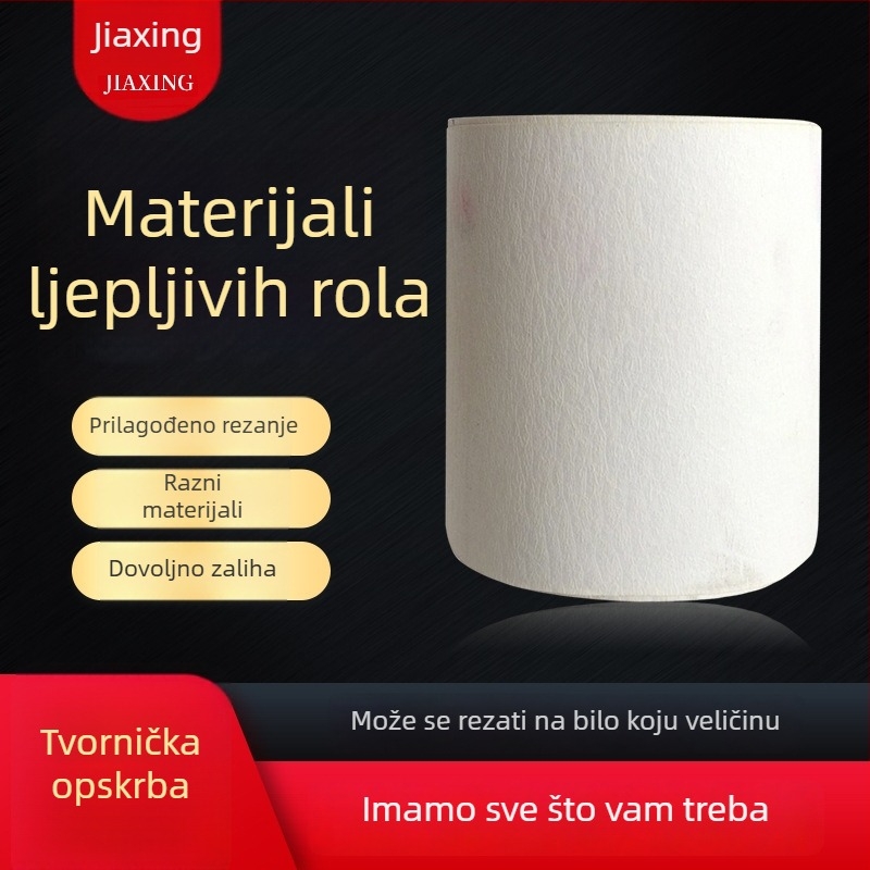 Bijela maskirajuća traka od teksturnog papira, samoljepljiva, za bojanje automobila, lako se raskida
