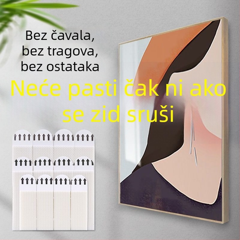 Bez bušenja – postavljanje fotografija i svadbenih portreta na zid uz Velcro ljepilo