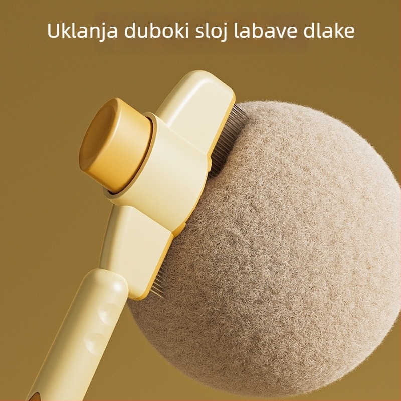 Četka za raščešljavanje mačaka, četka za ispadanje dlake kod pasa, škare za nokte, alat za čišćenje i masažu za dlakavih kućnih ljubimaca, češalj za uklanjanje dlaka