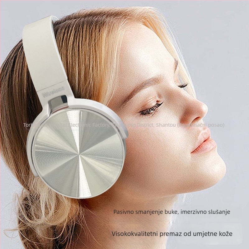 Bežične over-ear slušalice za sport, model 950, dugotrajna baterija, sklopne, Bluetooth, prilagodba logotipa