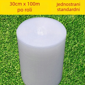ojačana dvostruko slojevita mjehurična folija za pakiranje, širina 30 cm, duljina 100 m