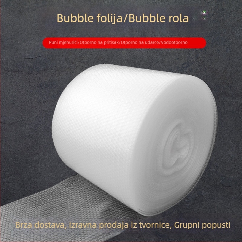 Debela mjehurična folija, rolka s velikim mjehurićima, širina 20 cm, duljina 60 m