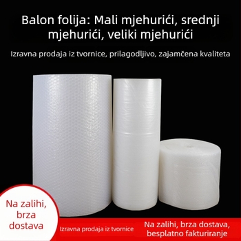 Rolna folije s mjehurićima za pakiranje — velike mjehuriće, zaštita od udara, punjenje za pakiranje, veleprodaja