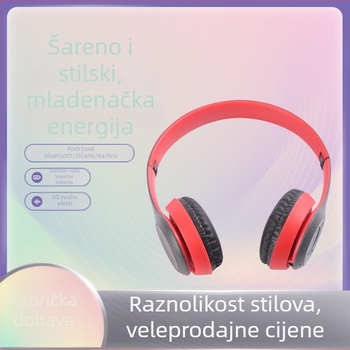 P47 Bluetooth slušalice za igranje, over-ear, sklopive, bežične, stereo, serija P, 5.0