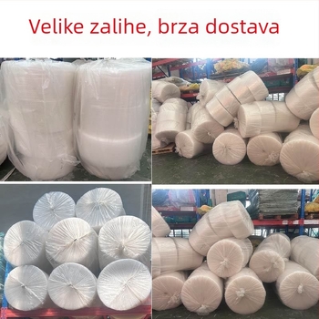PE mjehurična folija, jednodjelna mjehurična papir, 30-rolni paket papir, šok-otporna plastična folija