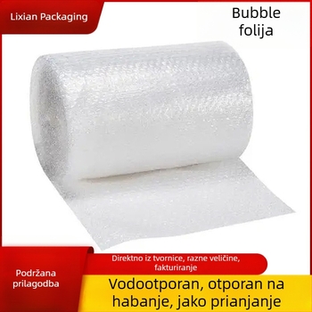 Rolna folije s mjehurićima, širina 50 cm, debeli dvostruki sloj mjehurića, zaštitna folija za pakiranje