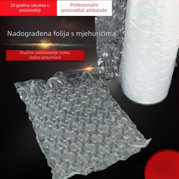 Najlonska folija visoke gustoće s mjehurićima i debelim zaštitnim slojem pjene za pakiranje i nafukne vrećice