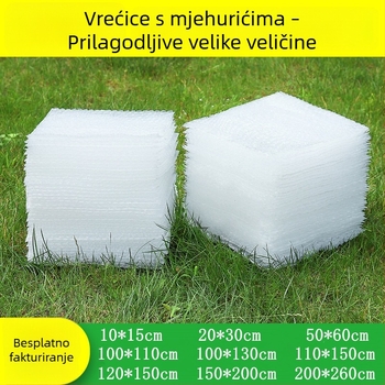 Debeli film s mjehurićima i vrećice s mjehurićima, 50 cm × 100 cm, zaštitno pakiranje