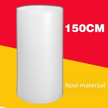 Debeli film za pakiranje od mjehurića, širina 150 cm, zračni jastučić, pjenasti omotač
