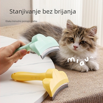 Alat za uklanjanje dlaka mačaka i psa – četka za raščešljavanje i uklanjanje labave dlake