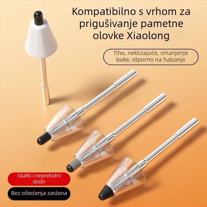Damping-modificirani vrh stylusa za Honor Xiaolong – tih, protuklizni, otporan na habanje, igličasti vrh