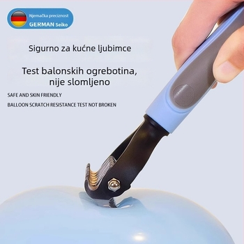 Češalj za uklanjanje čvorova za kućne ljubimce s dugom dlakom – uklanja otpadnu dlaku i njeguje dlaku pasa i mačaka