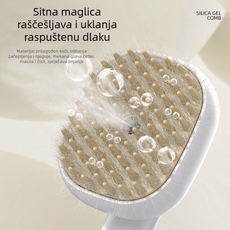Sprej-češalj za njegu dlake mačaka i psa – masaža, jednim gumbom sprej, uklanjanje dlaka i čišćenje, sprječava rasipanje dlaka