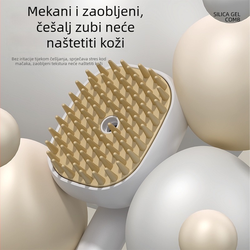 Sprej-češalj za njegu dlake mačaka i psa – masaža, jednim gumbom sprej, uklanjanje dlaka i čišćenje, sprječava rasipanje dlaka