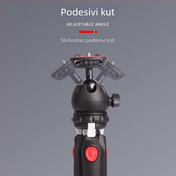 Situ M8+H20 Mini Plastični Stolni Stativ za Mobitel, Teleskopski Selfie Tripod za Live/Vlog