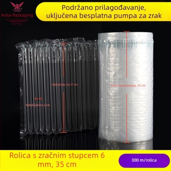 Rolka folije s balonima zraka, 35 cm, prilagodljive vrećice za krhke predmete i elektroniku