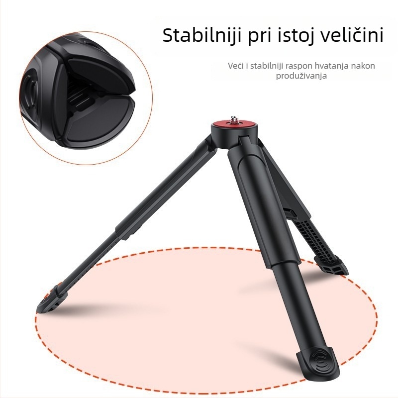 Pocket 4/3 Mini ručni stativ, stabilizator za telefon, prenosni stolni držač za fotografije